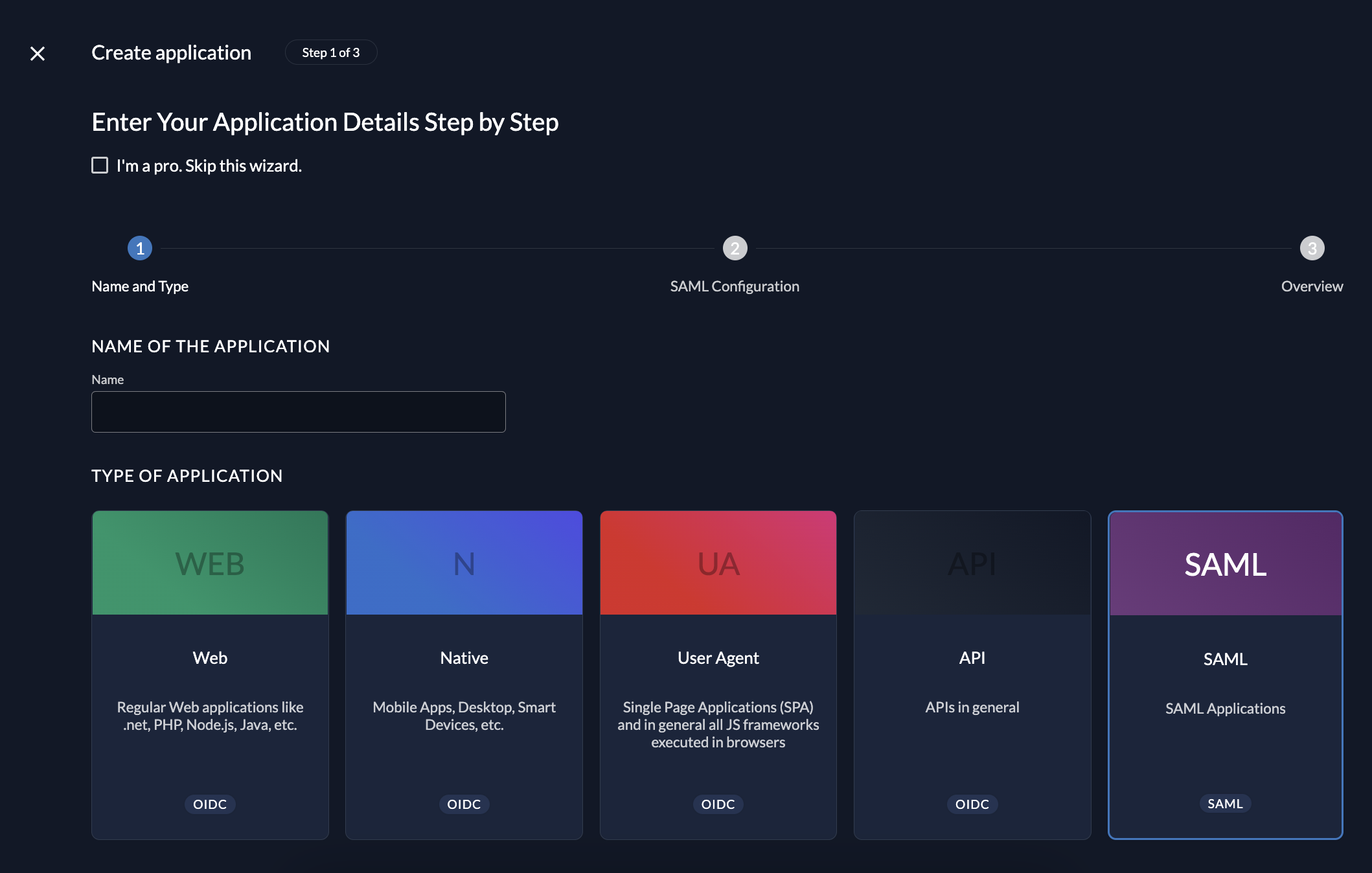 /TheArchive/zitadel/raw/branch/clean-transactional-propsal/docs/static/img/guides/application/create-saml-app.png