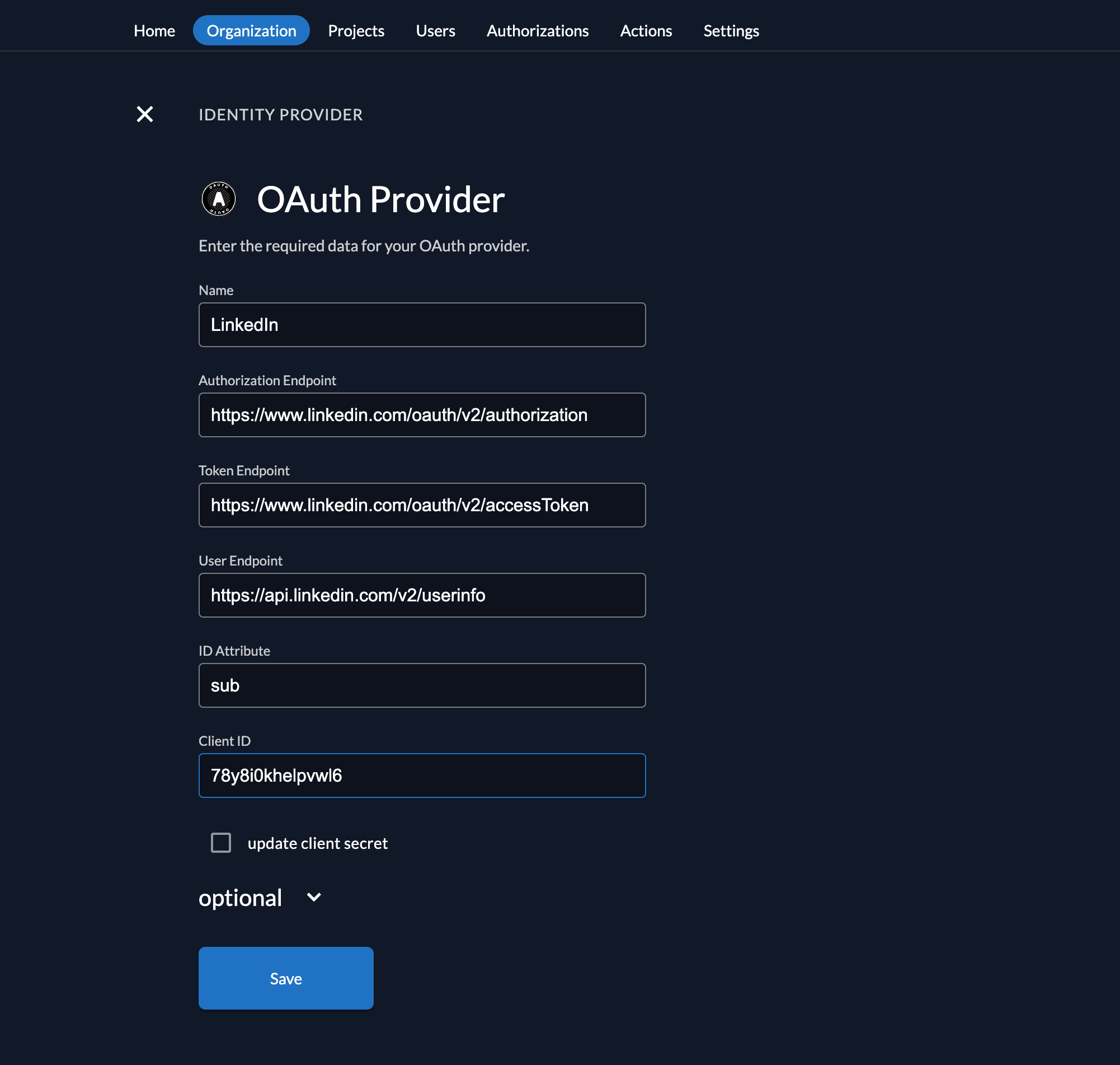 /TheArchive/zitadel/raw/branch/elinashoko-docs-scim2-remove-preview-notice2/docs/static/img/guides/zitadel_linkedin_create_provider.png