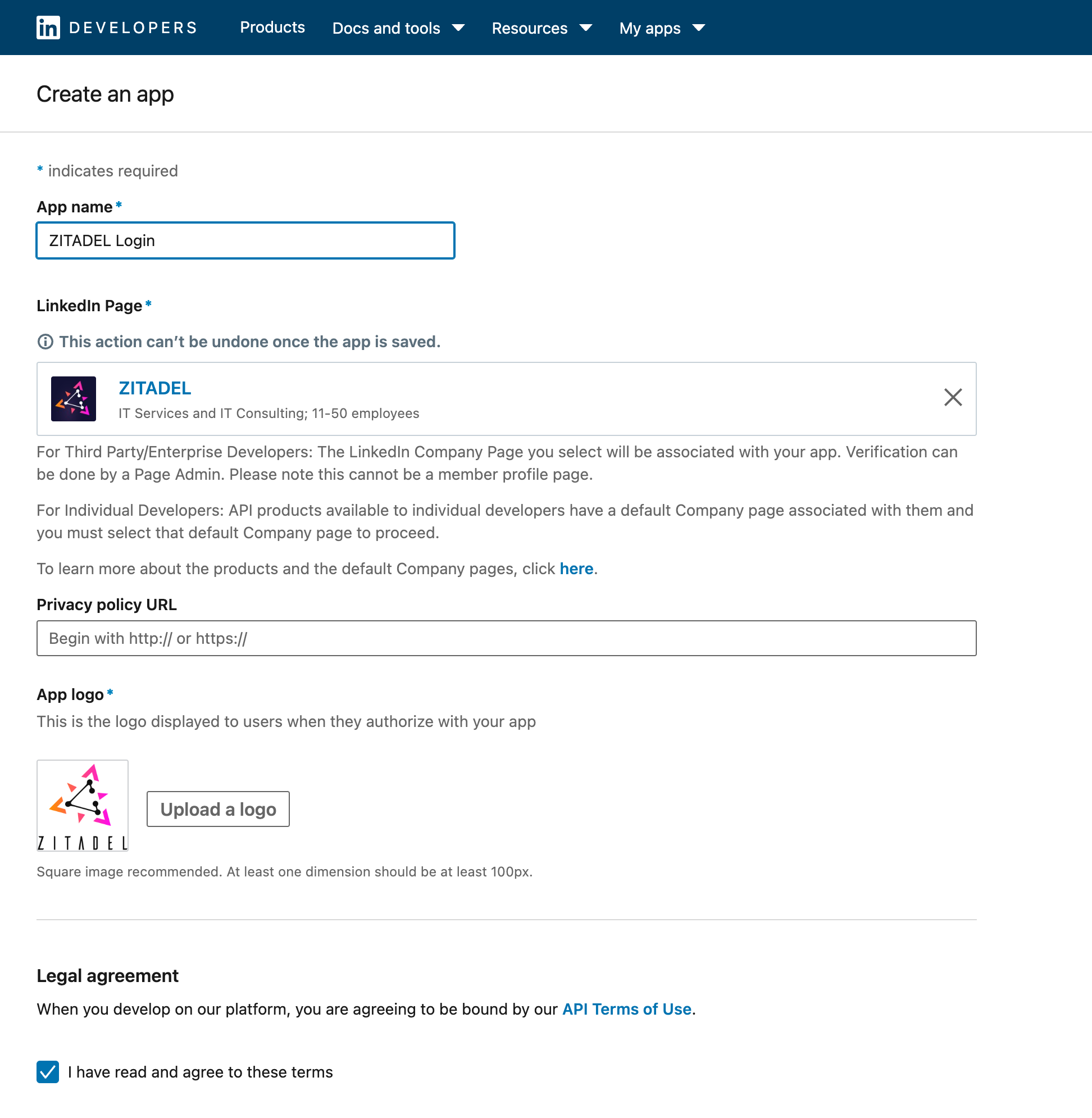 /TheArchive/zitadel/raw/branch/fix-acceptance/docs/static/img/guides/linkedin_add_app.png