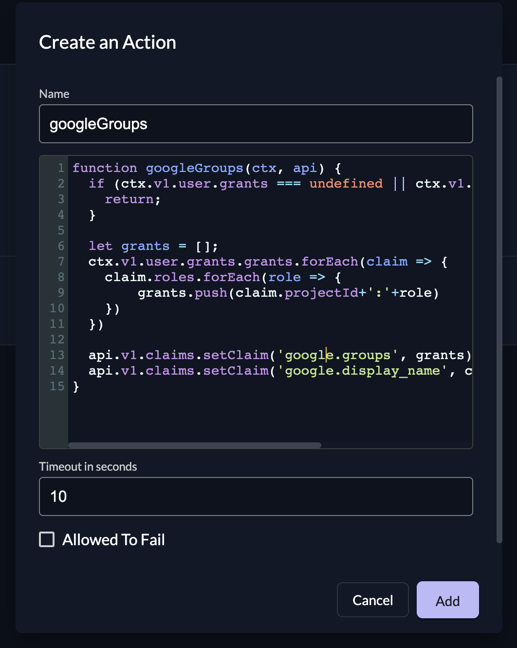 /TheArchive/zitadel/raw/branch/id_providers/docs/static/img/guides/integrate/services/google-cloud-action-code.png