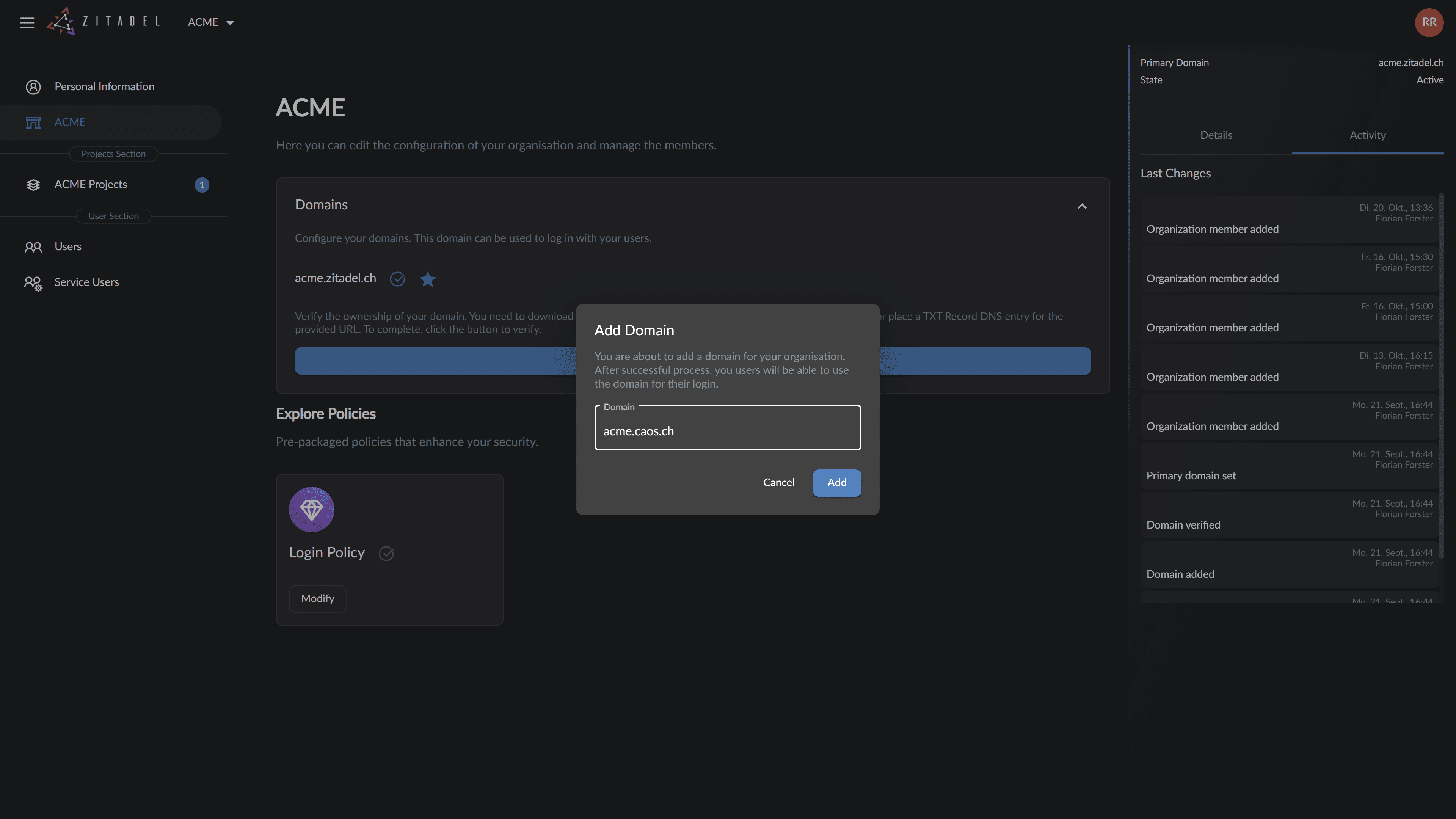 /TheArchive/zitadel/raw/commit/4389a32d9de671c4a5a6538d829b008f3b1e2574/docs/static/img/console_org_domain_add.png