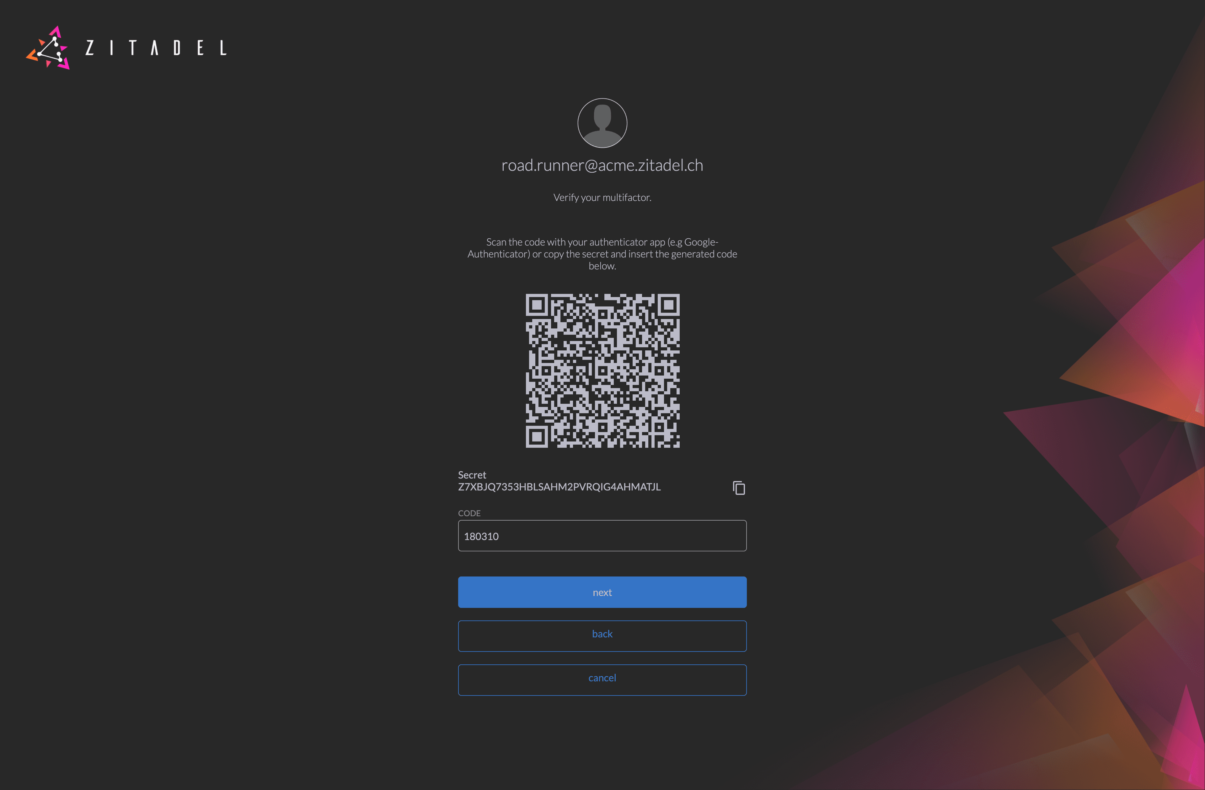 /TheArchive/zitadel/raw/commit/99c5e9e3bd4a7b8d71b22924d38955f78063bb75/docs/static/img/accounts_otp_setup.png
